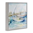 thumbnail image 2 of Stupell Industries Coastal Docked Sails on Stormy Seas Gray Framed Giclee Art, 24 x 24, by Lorenzo Collective, 2 of 8