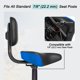 thumbnail image 5 of Asiento de bicicleta MOONCOOL de gran tamaño con respaldo acolchado de 29 x 24 cm, 5 of 7