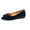 Blue, variant on Comfortable Slip on Flats for women Lightweight Breathable Open Toe Slip On Design Simple Stylish Flats Suitable for Daily Wear And Work Shoes