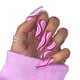 thumbnail image 1 of Uñas postizas extralargas, uñas postizas de ataúd, uñas acrílicas brillantes, pegamento artificial en uñas para mujeres y niñas, 24 unidades, 1 of 6