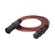 thumbnail image 3 of Cable de micrófono XLR macho a hembra, mezcladores de Cable de Audio, aleación de Zinc, portátil, 3 pines para KTV, cine en casa, sonido de escenario , 1.5 Millones 15 m, 3 of 10