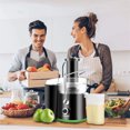 thumbnail image 2 of Exprimidor Eléctrico Costway de Frutas y Verduras 600W Negro, 2 of 9
