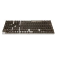 thumbnail image 5 of Juego de teclas 132 teclas de alta transparencia PC CBSA altura mate ergonómico DIY teclas de repuesto para teclado mecánico negro, 5 of 5