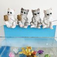 thumbnail image 1 of LiMimmuu Fish Decoration Unique Shape Fish Decoration Cartoon Statue Aquarium Decorations Easy to Clean Long-lasting Fish Decoration 2Pcs, 1 of 7