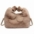 thumbnail image 5 of Cross shoulder women's fashionable plush bag autumn and winter handbag, 5 of 5
