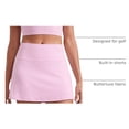 thumbnail image 4 of Mini falda CRZ YOGA Butterluxe de tiro alto con bolsillos, 4 of 5