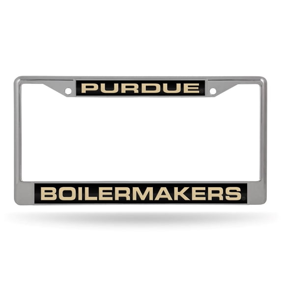 Purdue-Boilermaker's Metal License Plate Frame Holder
