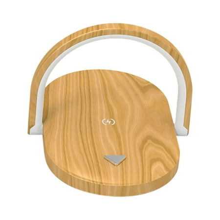 Magnetic Wireless Charger Wireless Fast Charger Modern Simple Folding Wireless Charging with Nightlight 15W Fast Wireless Charger Touch Control Great Birthday Gifts for Men and Women Orange