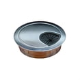 thumbnail image 2 of 80mm Cable Hole Cover Desk Wire Hole Cover Base Computer Grommet Table Cable Outlet Port Surface Line Box Tidy Wire Cover, 2 of 8