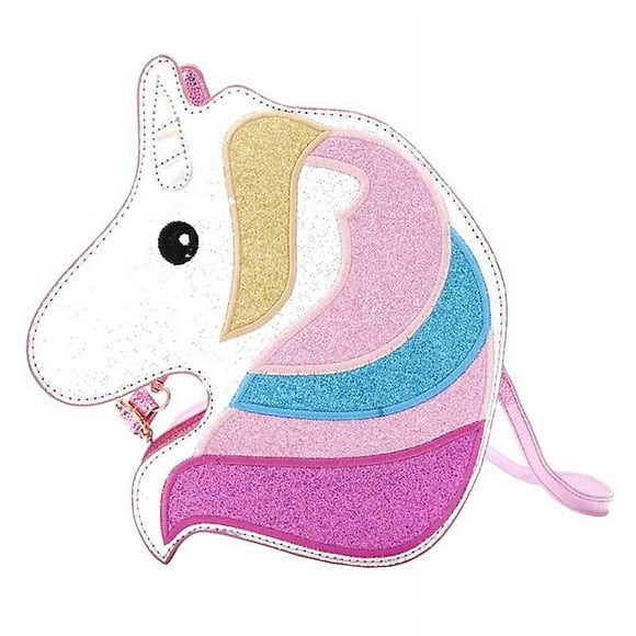 1 bolso bandolera de unicornio para mujer.
