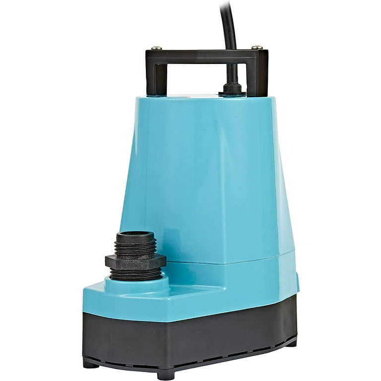 Little Giant 505025 1200GPH 0.16HP Water Wizard Submersible Pump - 25' Cord  - Walmart.com