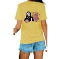 thumbnail image 5 of XCHQRTI Ghost Shirt for Women Vintage Halloween Tshirt Graphic Shirts Funny Retro Short Sleeve Tops, 5 of 8