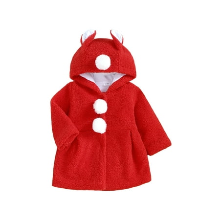 

Colofity Baby Girl Christmas Jacket Girl Winer Clothes Coat Toddler Girl s Clothing Sweater