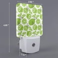 thumbnail image 2 of Balery Green Various Lemons Luz Nocturna LED con Sensor Automático, Enchufe con Sensor Crepuscular, Luz Suave de 0.5W para Dormitorio, Pasillo, Baño-EU, 2 of 7