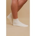 thumbnail image 5 of Women's Cottonique M27700 Latex Free Organic Cotton Booties - 2 Pack (Natural M), 5 of 5
