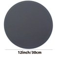 thumbnail image 1 of Silicone Trivet Mat Pot Holder Multipurpose Hot Pads Silicone Kitchen Tabletop Silicone Cushion Heat Resistant Coasters Cup Insulation Mat Insulation Pad Dark gray, 1 of 9