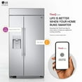 thumbnail image 2 of SRSXB2622S 26.5 cu.ft. Cabinet Depth 42" Built-in Side by Side Refrigeration, Linear compressor, Surrounding LED, Sliding baskets, Pull-out drawers, SpacePlus in-door ice, Stainless Steel Dispensar, 2 of 5