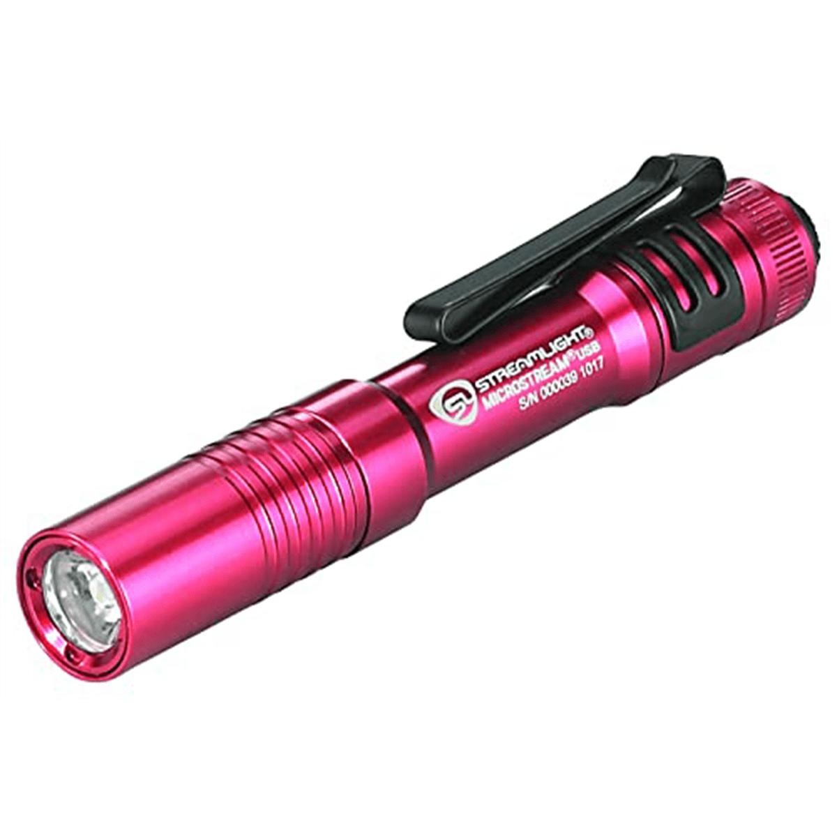 FLASHLIGHT MICROSTREAM USB RED