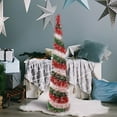 thumbnail image 5 of 4.92ft Realistic Artificial Christmas Tree, Christmas Tree Festival Lights Atmospheres Folding Decoration Party Christmas Tree Mini Christmas Trees, 5 of 6