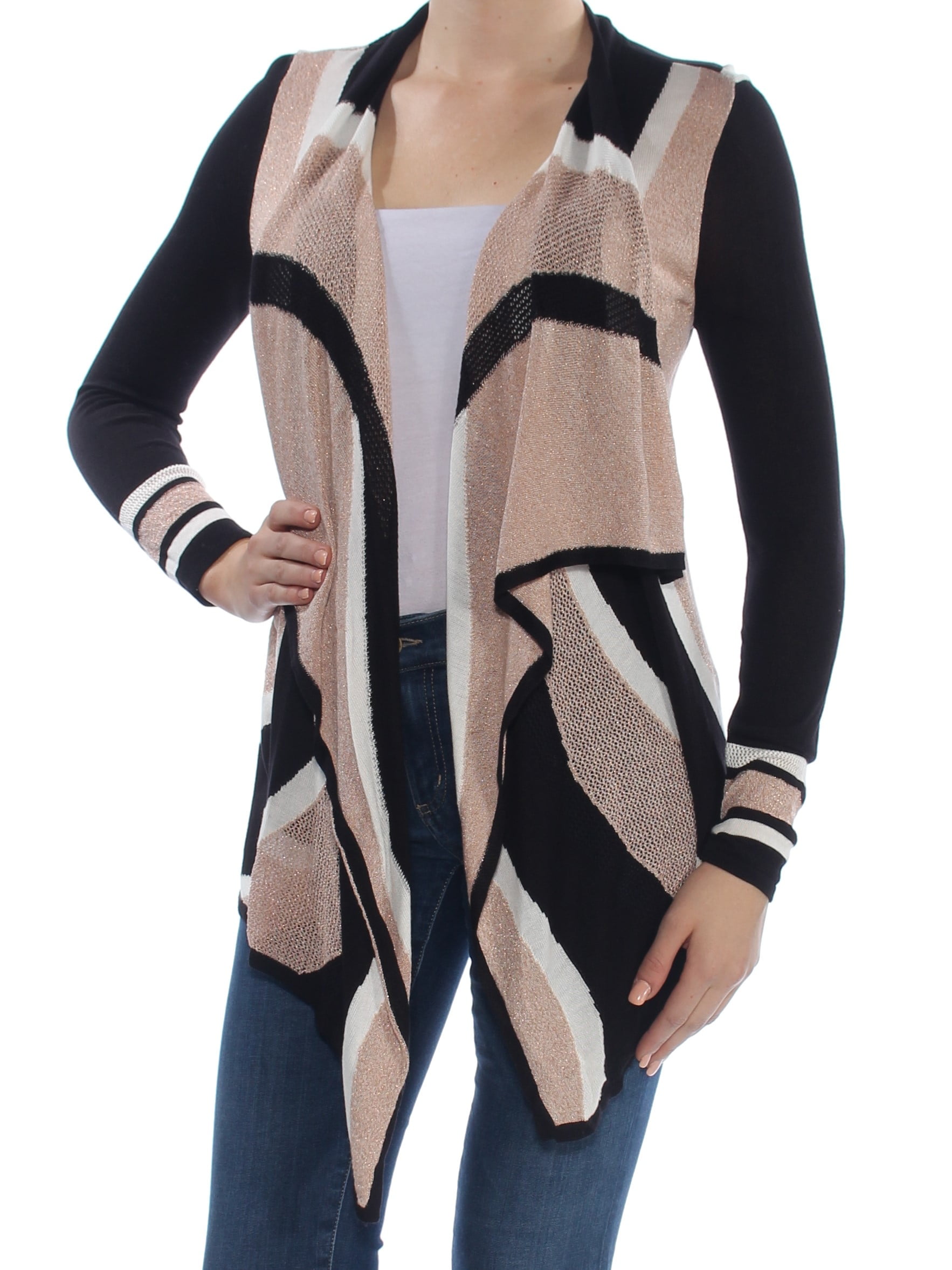 long glitter cardigan