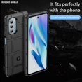 thumbnail image 2 of Super Shock Resistant for Motorola Moto G51 5G Case,Heavy Duty Shockproof Military Grade Drop Tested Case Super Sturdy Bumper Rugged Hard Phone Cover for Motorola Moto G51 5G HD Black, 2 of 14