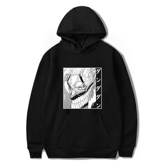 Anime Merch Dan Da Dan Hoodies Casual Hooded Sweatshirt Unisex Pullover Clothing
