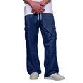 thumbnail image 2 of Sweat Pants for Mens Lounge Casual Joggers Workout Flared Loose Fit Gym Wide Leg Solid Oversized Relaxed Fit, 2 of 7