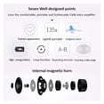 thumbnail image 4 of Portable Voice Amplifier Megaphone Mini Audio Speaker With Microphone Recharable Ultralight Loudspeaker For Teachers ,Clear and Reliable, 4 of 7