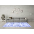 thumbnail image 3 of Ahgly Company Indoor Rectangle Persian Blue Traditional Area Rugs, 7' x 10', 3 of 4