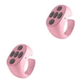 thumbnail image 2 of sweethay Teléfono móvil Selfie Controller V5.3 Página inalámbrica Turning Cellphone Ring Portable Flipping Button Pink Rosado 2piezas, 2 of 5