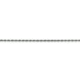thumbnail image 3 of 10k White Gold 2.00mm D/C Quadruple Rope Chain (Weight: 4.93 Grams, Length: 20 Inches), 3 of 4