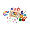 thumbnail image 4 of Juguete Matemático Infantil de Madera con Juegos de Aprendizaje Primario para Niños y Material Didáctico Motriz Adecuado para Actividades Lógicas, 4 of 9