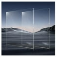 thumbnail image 6 of Plexiglass Acrylic Sheet 2-Pack, 24x36 Inch 1/4" Thick Clear Cast Acrylic Plastic for DIY Crafts, Picture Frame Replacement, Displays, Easy Cut, 6 of 8