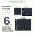 thumbnail image 3 of Canadian Linen Grey Color Economy 8 Pack Bathroom Towel Set, 2 Pcs Bath Towel 500 GSM 2 Pcs Hand Towel 4 Pcs Wash Cloths Set Soft Quick Dry Towel, 3 of 7