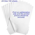 thumbnail image 2 of PreAsion A4 Quick-drying Sublimation Heat Transfer Paper for Mug Mouse 100 Sheets/package 8.3"x11.7", 2 of 7