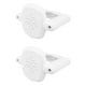 thumbnail image 3 of Adaptador de puerta retráctil para mascotas de 2 piezas, kit de base para puerta de escalera, valla para cachorros y gatitos Blanco, 3 of 9