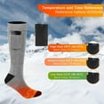 thumbnail image 2 of Heated Socks For Men Women,rechargeable 4200mah Double Battery Powered, 2 of 5