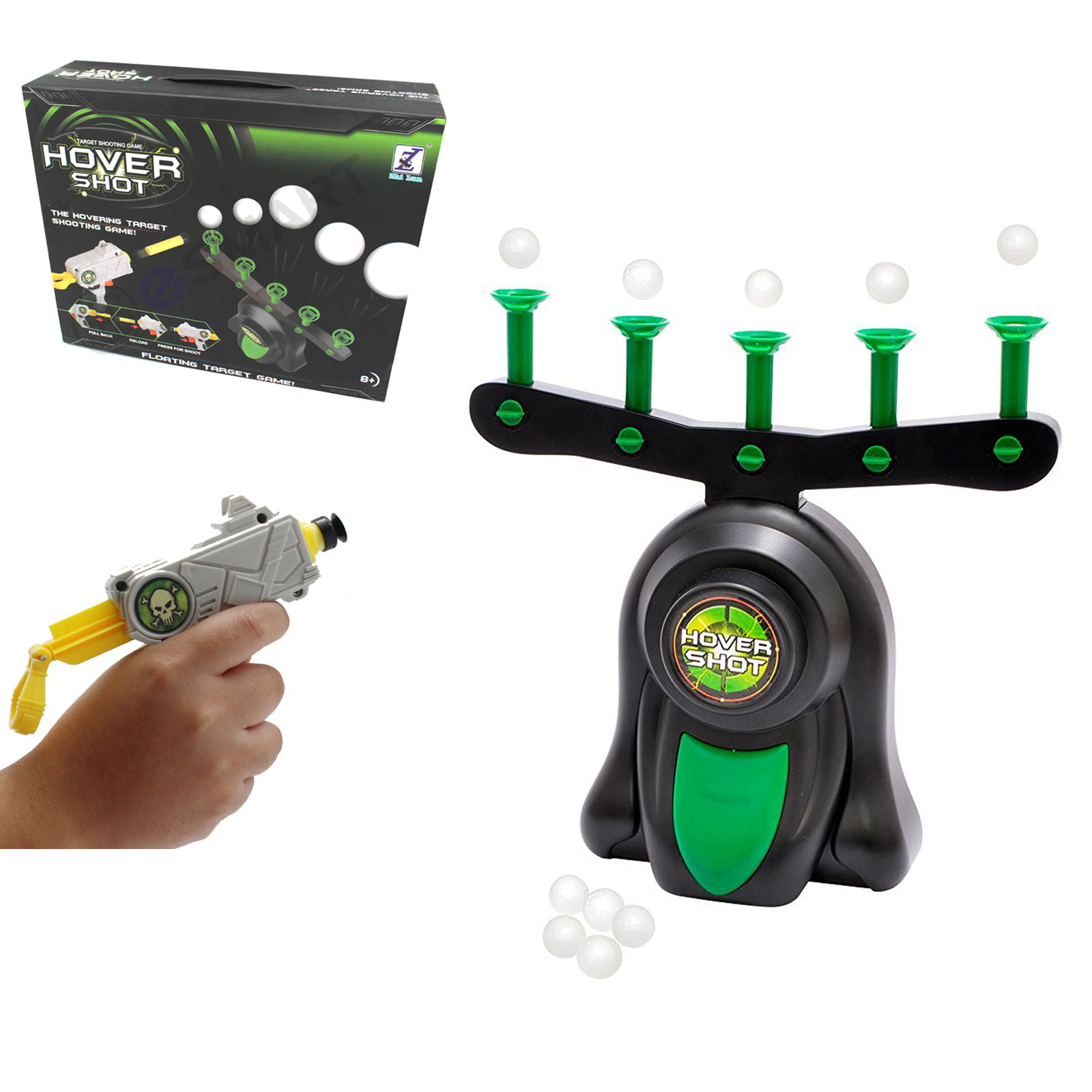 Floating Ball Shooting Game Air Hover Shot Floating Target Game for Kids Gifts 