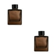 thumbnail image 1 of kurtrusly 1/2/3/5 Empty Square Glass Diffuser For Fragrance - Thickened Bottom Anti-Slide With Excellent 200ml dark brown 2PCS, 1 of 6