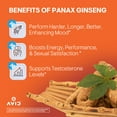 thumbnail image 3 of Avid Panax Ginseng Gummies Natural Ginseng Supplement for Energy & Performance, 60-Count, 3 of 8