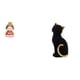 thumbnail image 1 of Figura De Resina De Gato Mazu, Estatua De Madre, Escultura Decorativa Coleccionable, Adorno De Mesa Para Chimenea, Dormitorio, Armario, Entrada, Estantería, Sala De Estar., 1 of 8