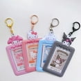 thumbnail image 2 of Sanrio Hello Kitty Kuromi My Melody Cinnamoroll Cute Cartoon Anime Card Holder Photo Card Holder Pendant Storage Bag, 2 of 7