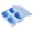 blue, variant on THLKIF Divided Compartments Snack Containers Bento Wheat Straw Snack Box with Lid Reusable Meal Prep Lunch Box Food Storage Containers for Adults Christmas Travel Work Gifts