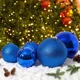thumbnail image 3 of 15cm Big Christmas Ball Decorations 2023 Glitter Green Red Xmas Tree Ornaments Wedding Party New Year Home Office Ceiling Decor, 3 of 5