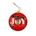 thumbnail image 2 of Mefallenssiah 1Pc Christmas Ornament Paperboard Christmas Tree Pendant Crafts with Rope, 2 of 5