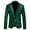ZG Green, variant on Xmyrz Jackets For Men Relaxed Fit Suit Jacket Christmas Button Up Long Sleeve Pocket Snowflake Men'S Coats Outerwear Jacket