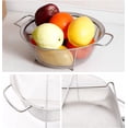 thumbnail image 1 of Toystoory Cesta coladora con asas resistentes para de cocina, de acero de amplio , fácil de limpiar Organizadores de utensilios de cocina, 1 of 3