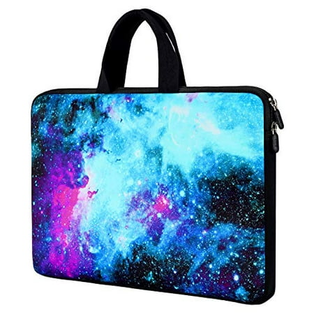 14" Laptop Carrying Bag Chromebook Case Neoprene Sleeve Compatible with HP Stream 14 /HP Chromebook 14/Acer Chromebook 14 CB3-431 CP5-471/Lenovo Flex 4 5 14"(Galaxy Blue Space)