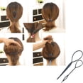 thumbnail image 5 of LIURUIJIA Hair Braiding Tools Hair Loop Styling Tools French Braiding Tools Hair Pull-Through Tools DIY Hair Styling Tools Hair Braiding Tools for Women and Girls (Pack of 6 ), 5 of 7