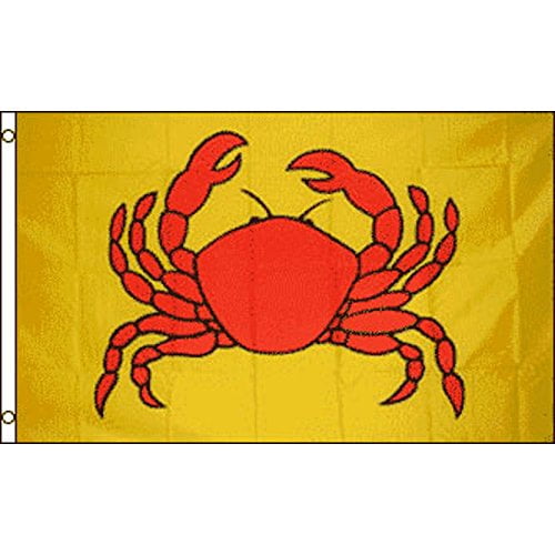 Vista Flags Crab (Image) 3x5 Polyester Flag